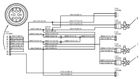 skid steer bobcat 7 pin plug wiring diagram|bobcat 7 pin connector pinout.